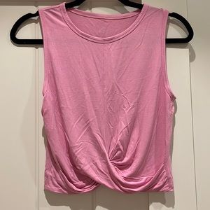Alo Yoga Tank Top Pink Flamingo in M